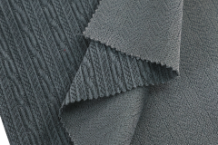 European cotton velvet jacquard fabric # 25009