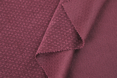 European cotton velvet jacquard fabric # 25011