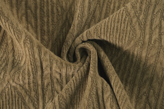 European cotton velvet jacquard fabric # 25014