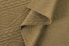 European cotton velvet jacquard fabric # 25014