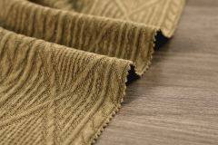 European cotton velvet jacquard fabric # 25014