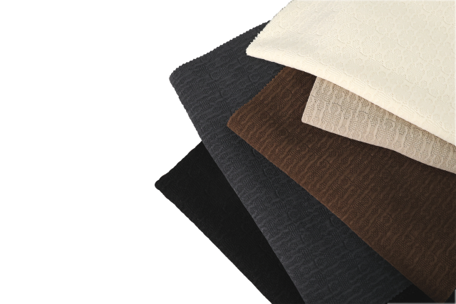 European cotton velvet jacquard fabric # 25017