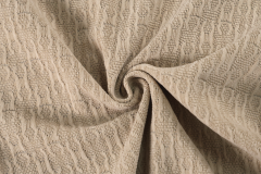 European cotton velvet jacquard fabric # 25017