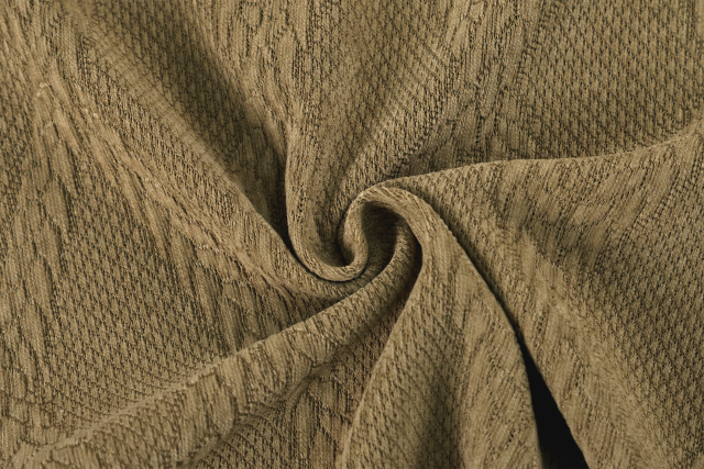 European cotton velvet jacquard fabric # 25019