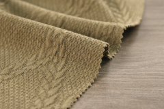 European cotton velvet jacquard fabric # 25019