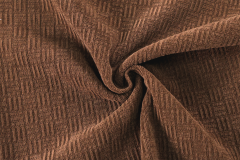 European cotton velvet jacquard fabric # Q001