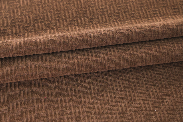 European cotton velvet jacquard fabric # Q001