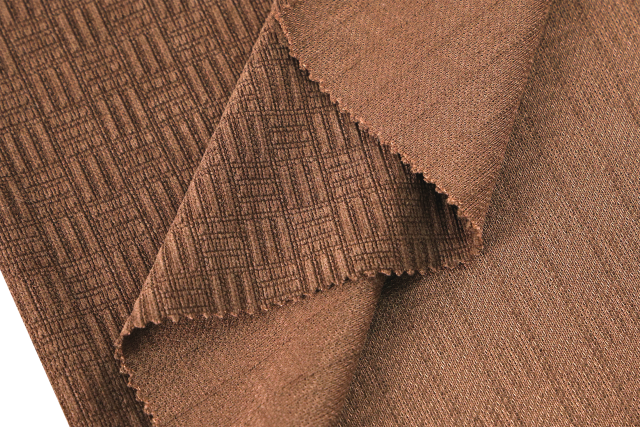 European cotton velvet jacquard fabric # Q001