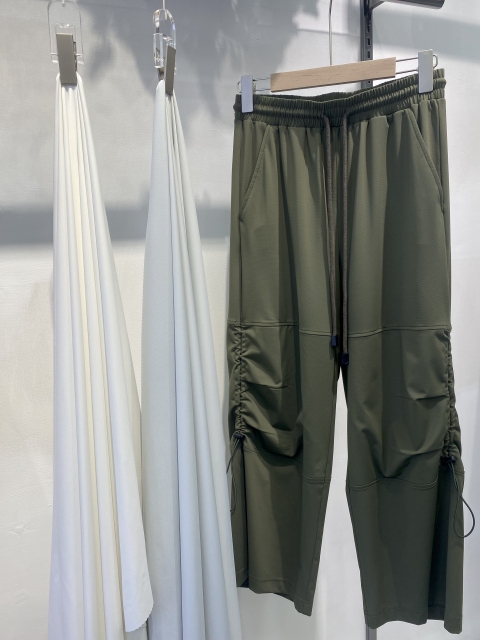 Knit Grid Pattern Fabric