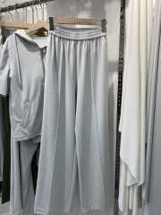 Knit Grid Pattern Fabric