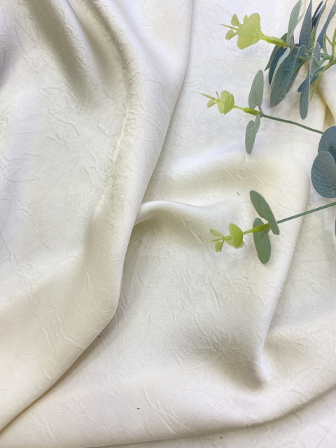 Acetate-Like Fabric--Crinkled fabric