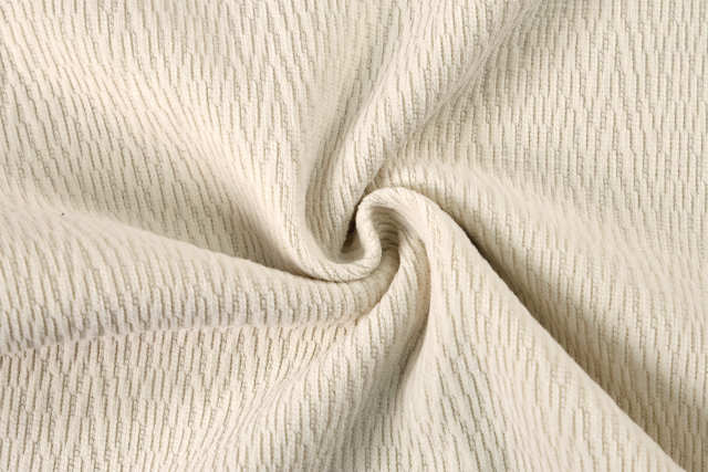 European cotton velvet jacquard fabric # Q042