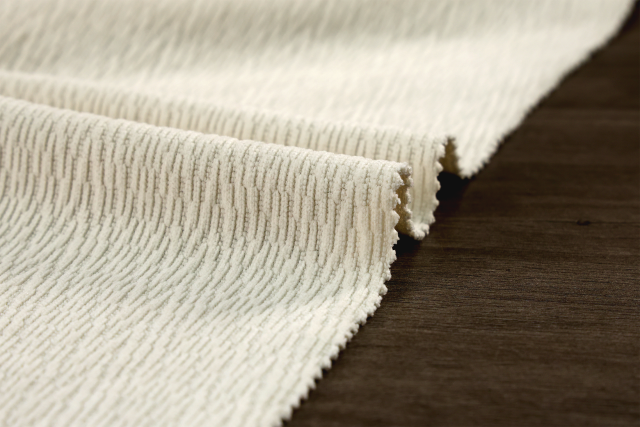 European cotton velvet jacquard fabric # Q042