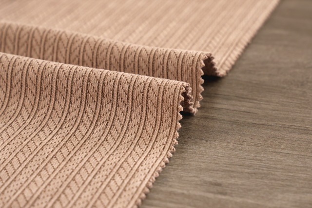 European cotton velvet jacquard fabric # Q2319