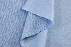 European cotton velvet jacquard fabric # Q289 Wheat Stripe Pattern