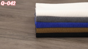 European cotton velvet jacquard fabric # Q042