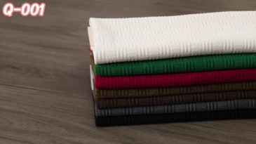 European cotton velvet jacquard fabric # Q001