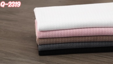 European cotton velvet jacquard fabric # Q2319