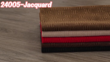 European cotton velvet jacquard fabric  # 24005 Double C
