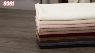 Woven chenille  # 9361 Beautiful Velvet Medium Stripe