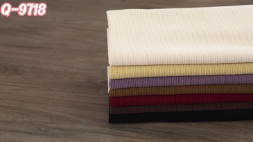 European cotton velvet jacquard fabric # 9718