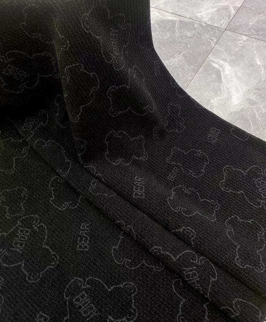 European Flannel Printed Fabric for cold weather - Bear Print