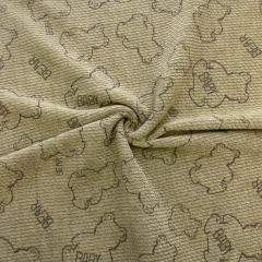 European Flannel Printed Fabric for cold weather - Bear Print