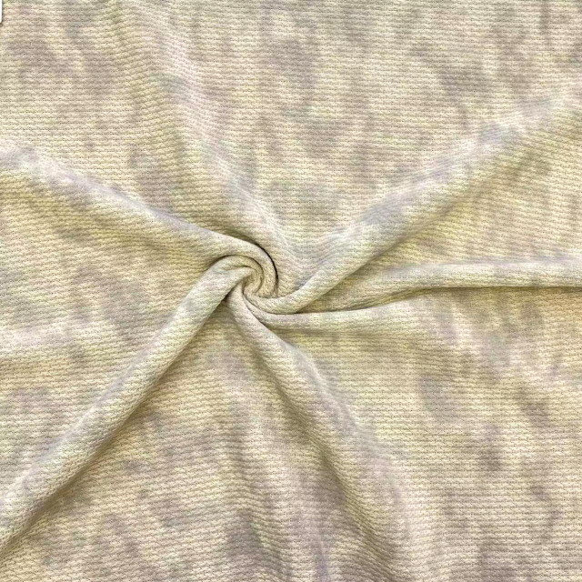 Printed European Cotton Fleece Fabric For Clothes