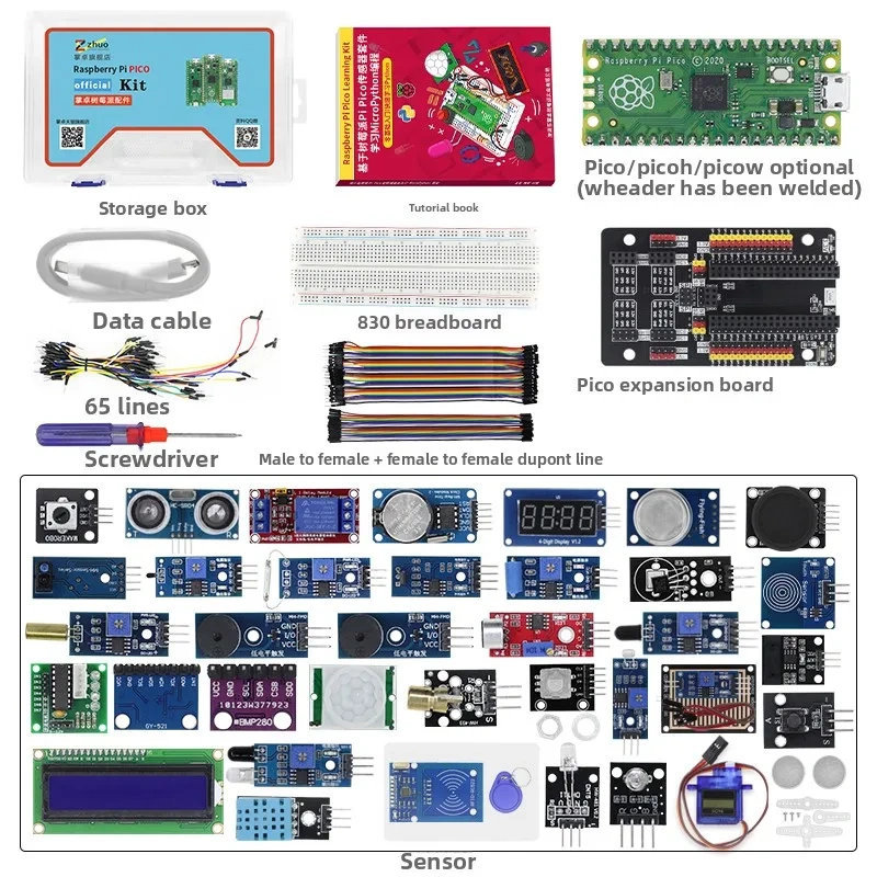 Raspberry Pi Pico Development Board MCU C++/Python Programming Entry Controller