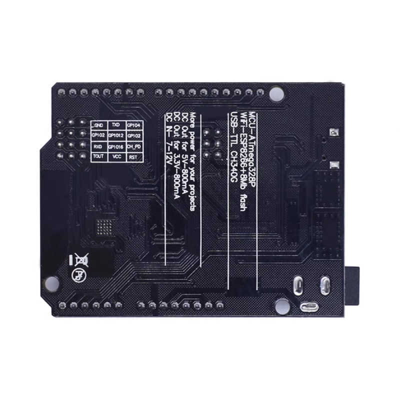 WiFi R3 ATmega328P+ESP8266 (32Mb memory), USB-TTL