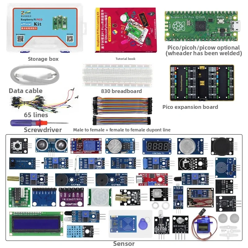 Raspberry Pi Pico Development Board MCU C++/Python Programming Entry Controller