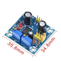 NE555 Pulse Frequency Duty Cycle Square Wave Rectangular Wave Signal Generator Adjustable 555 Board NE555P Module