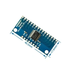 CD74HC4067 High-Speed CMOS 16-Channel Analog Multiplexer For Analog/Digital