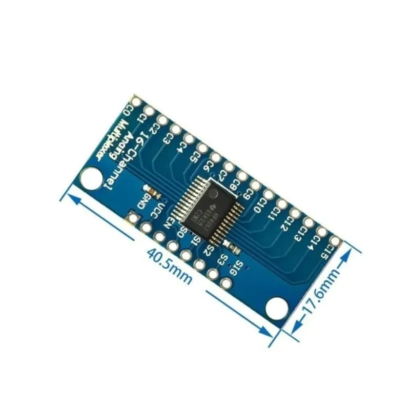 CD74HC4067 High-Speed CMOS 16-Channel Analog Multiplexer For Analog/Digital