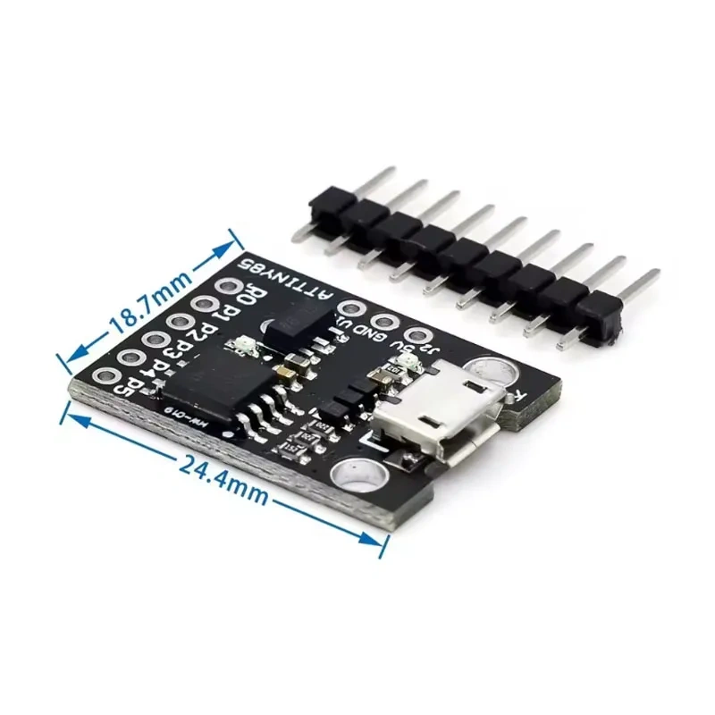 ATtiny ATtiny85 Digispark Kickstarter Micro/TYPE-C USB Development Board Module IIC I2C TWI SPI Low Power Microcontroller