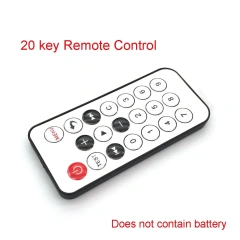 20 Keys Mini Small Infrared Remote Control (Without Batteries)