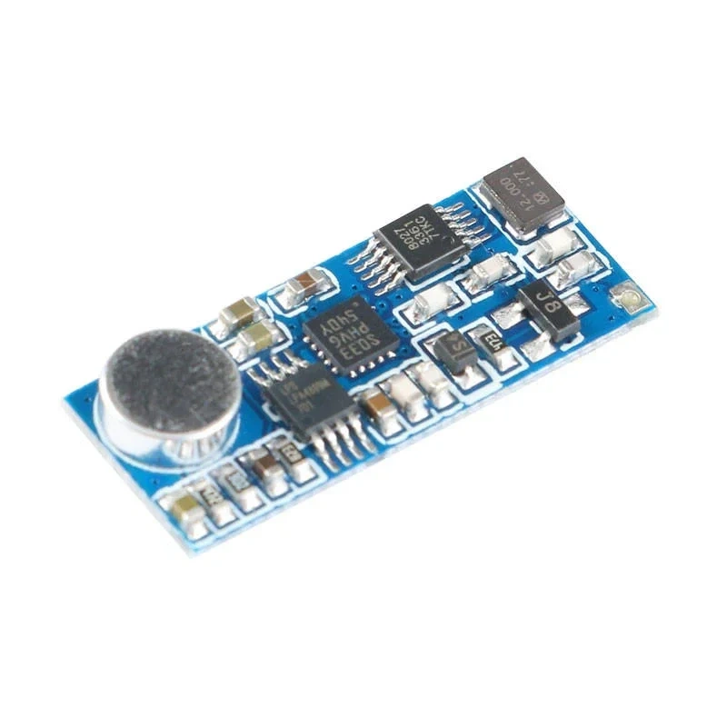 FM Transmitting Module Mini FM Wireless Microphone Module Serial Port Control