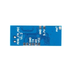 FM Transmitting Module Mini FM Wireless Microphone Module Serial Port Control
