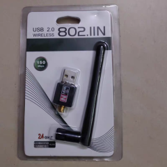 N150 USB WiFi Network Adapter with Antenna