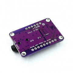 UDA1334A I2S DAC Module Audio Stereo Decoder UDA1334 Single-channel Stereo Decoder 3.3V - 5V DIY Level Output for Raspberry Pi