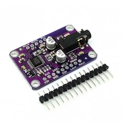 UDA1334A I2S DAC Module Audio Stereo Decoder UDA1334 Single-channel Stereo Decoder 3.3V - 5V DIY Level Output for Raspberry Pi