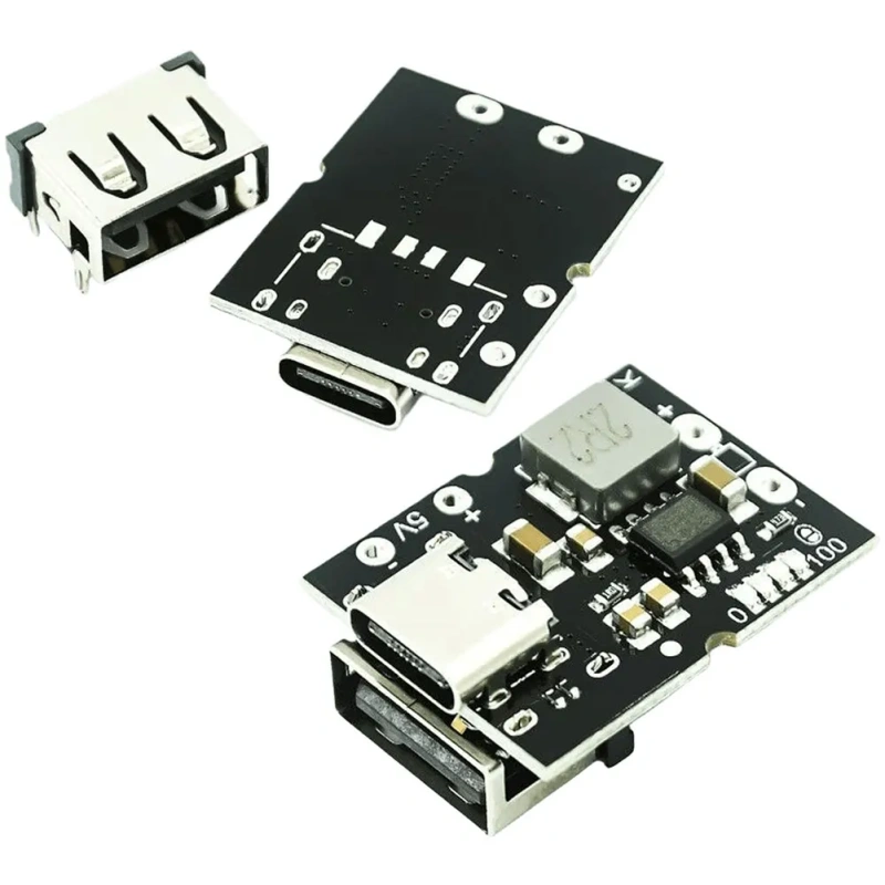5V 2A Charge Discharge Integrated Module Type-C Input Battery Charging Module Support 4.2V Lithium Battery Charge Protection