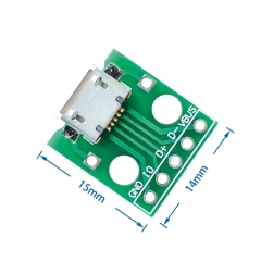 Micro USB Interface Power Adapter Board 5V
