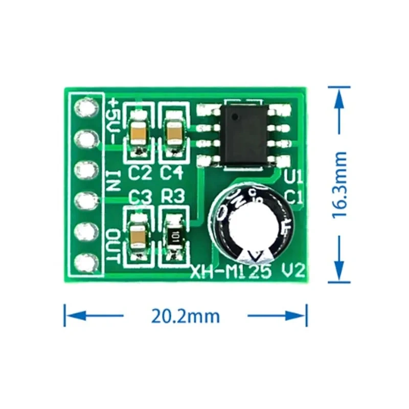 5/10pcs XH-M125 Machine Singing Amplifying Plate XPT8871 Mono Lithium Amplifier Board Amplifier Board 6W