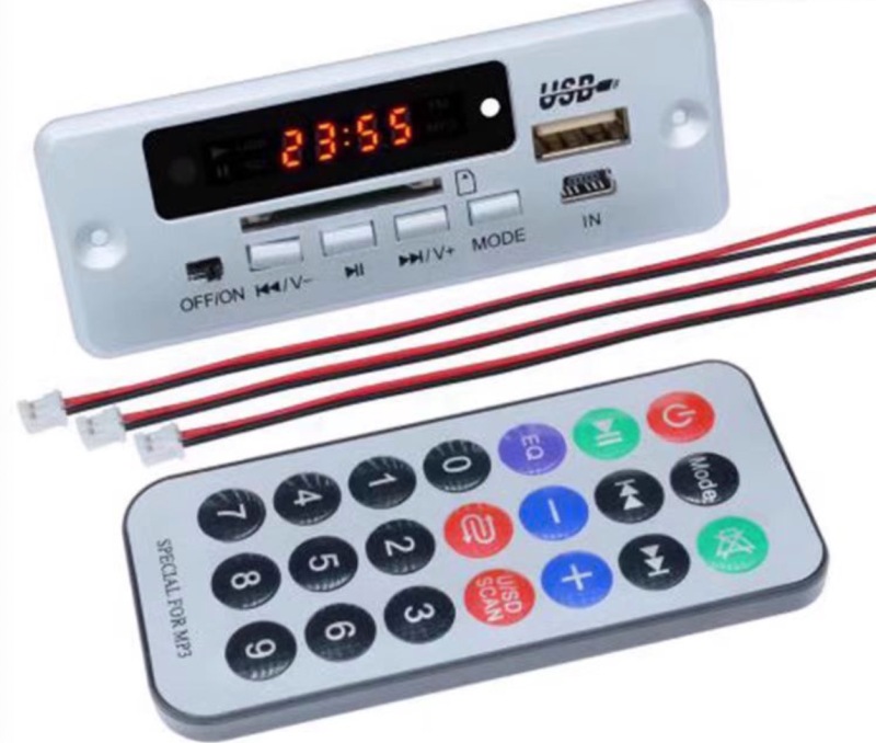 5V MP3 Blue-tooth Call Decoding Module with 2*3W Amplifier