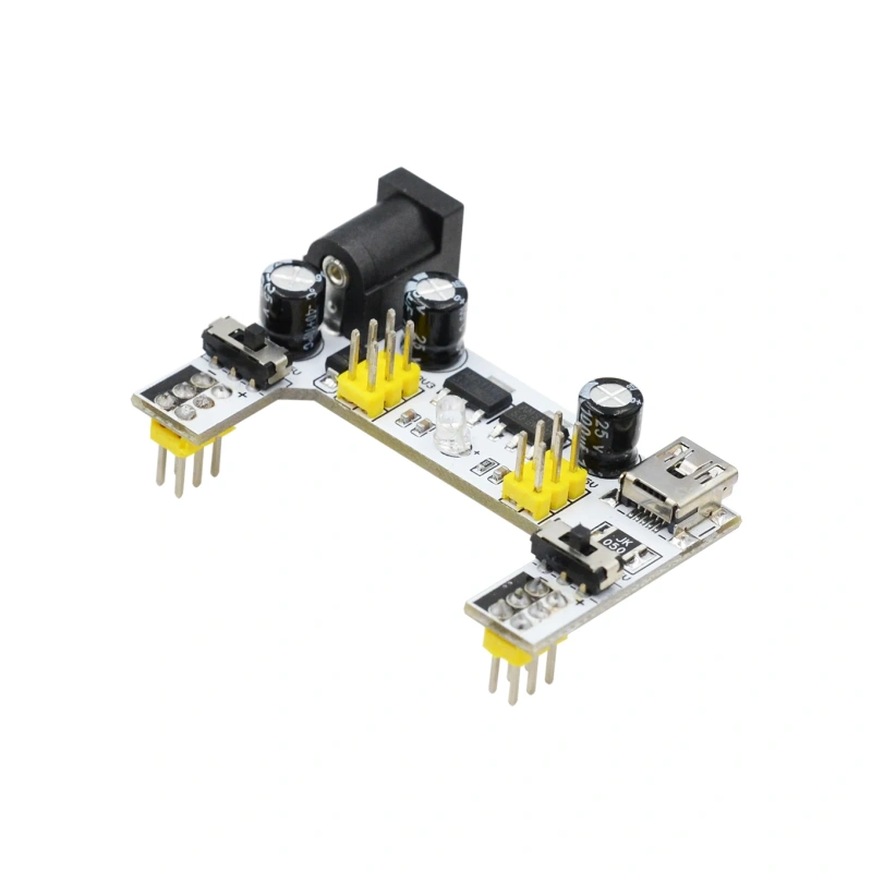 mb-102 Breadboard Power Supply Module /mb102 white Breadboard Dedicated Power Module 2-way 3.3V 5V MB-102 Solderless Bread Board