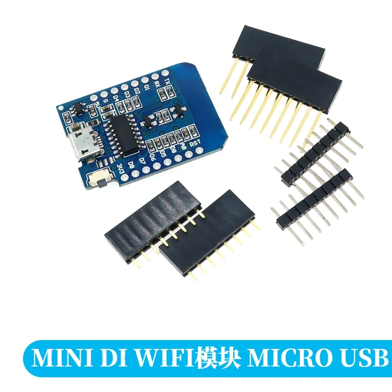 Wemos D1 Mini TYPE-C/MICRO USB ESP8266 ESP-12F CH340G V2 WIFI Development Board D1 Mini NodeMCU Lua IOT Board 3.3V With Pins