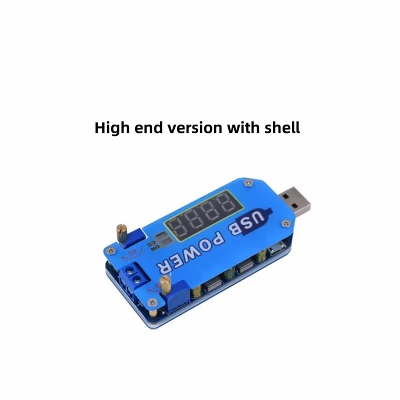 15W USB Adjustable Voltage Boosting Power Supply Charging Module 5V to 3.3V9V12V24V Router DP2/DP3A
