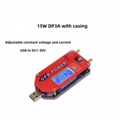 15W USB Adjustable Voltage Boosting Power Supply Charging Module 5V to 3.3V9V12V24V Router DP2/DP3A