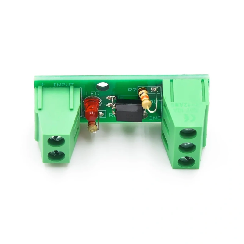 1 Channel Way Optocoupler Isolation Module PC817 EL817 3V-5V 12V 24V Photoelectric Isolator Rail Holder PLC Drive Motor Board